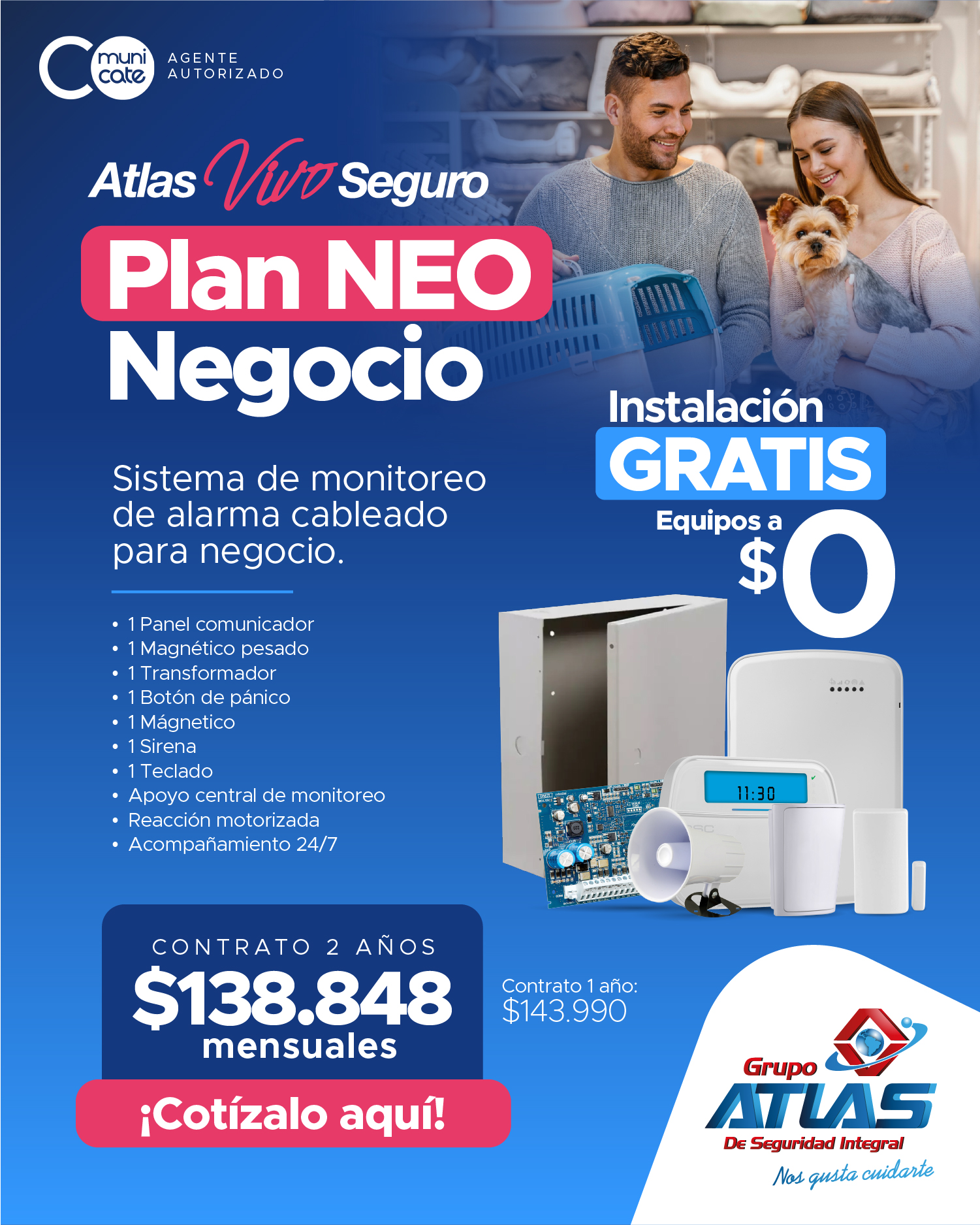 FLYER ATLAS NEGOCIO ALARMA NEO